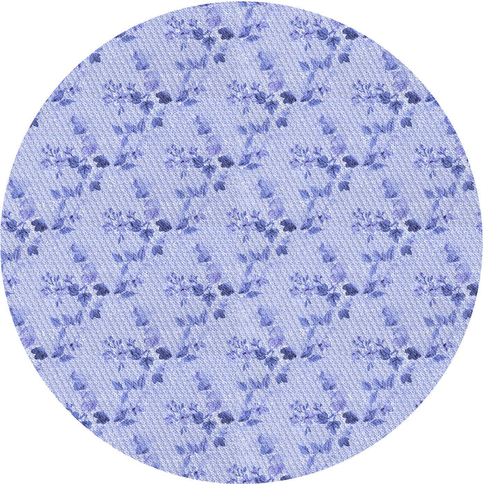 Square Machine Washable Transitional Sky Blue Rug in a Living Room, wshpat1266blu