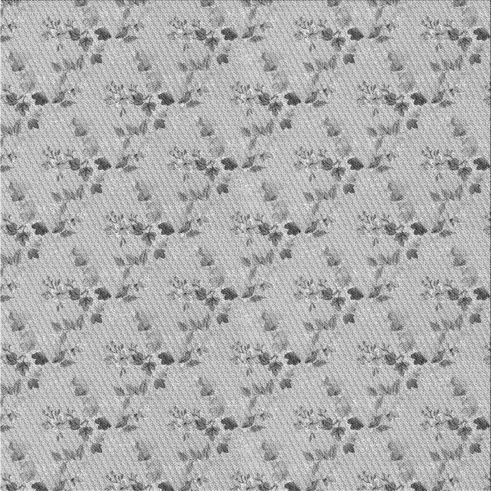 Round Patterned Gray Rug, pat1266gry