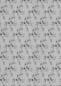 Machine Washable Transitional Gray Rug, wshpat1266gry