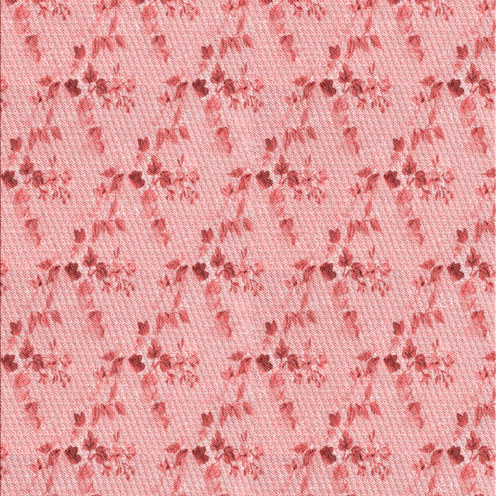 Machine Washable Transitional Pink Rug, wshpat1266rd