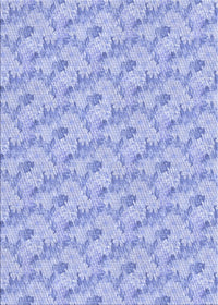 Machine Washable Transitional Blue Rug, wshpat1268blu