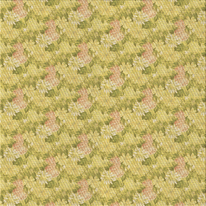 Round Machine Washable Transitional Caramel Brown Rug, wshpat1268brn