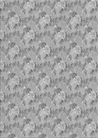 Machine Washable Transitional Gray Rug, wshpat1268gry