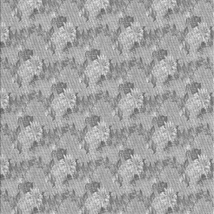 Machine Washable Transitional Gray Rug, wshpat1268gry