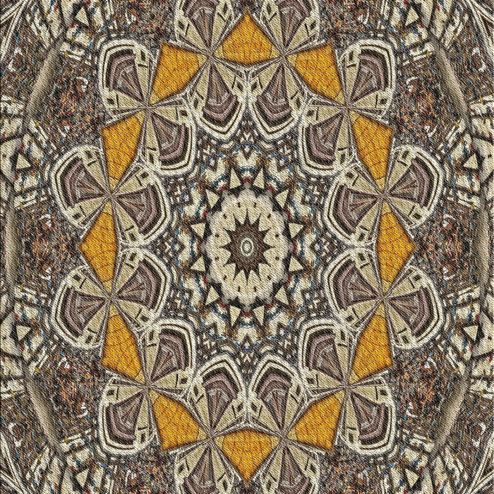 Patterned Light French Beige Brown Novelty Rug, pat126