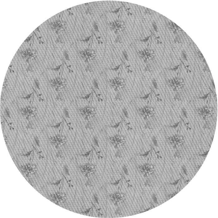 Square Patterned Silver Gray Rug, pat1270gry