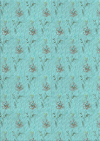 Machine Washable Transitional Seafoam Green Rug, wshpat1270lblu