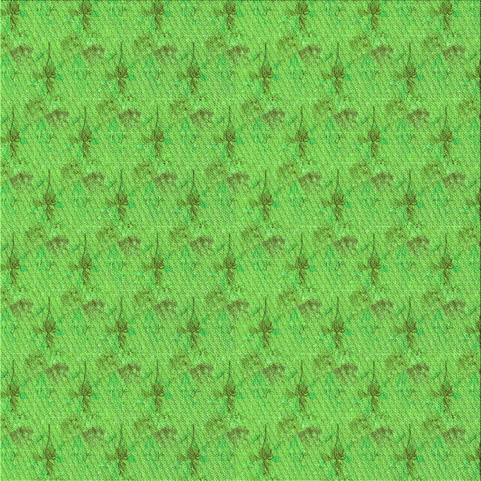 Round Patterned Emerald Green Rug, pat1271grn