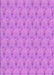 Machine Washable Transitional Violet Purple Rug, wshpat1271pur