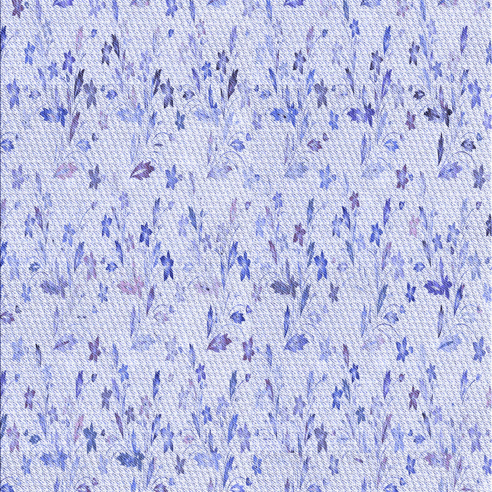 Machine Washable Transitional Lavender Blue Rug, wshpat1272blu