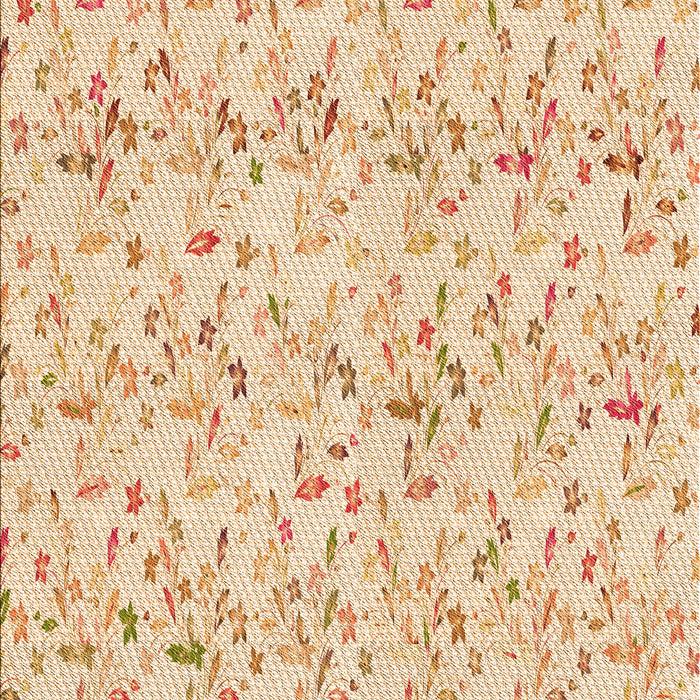 Patterned Orange Rug, pat1272org