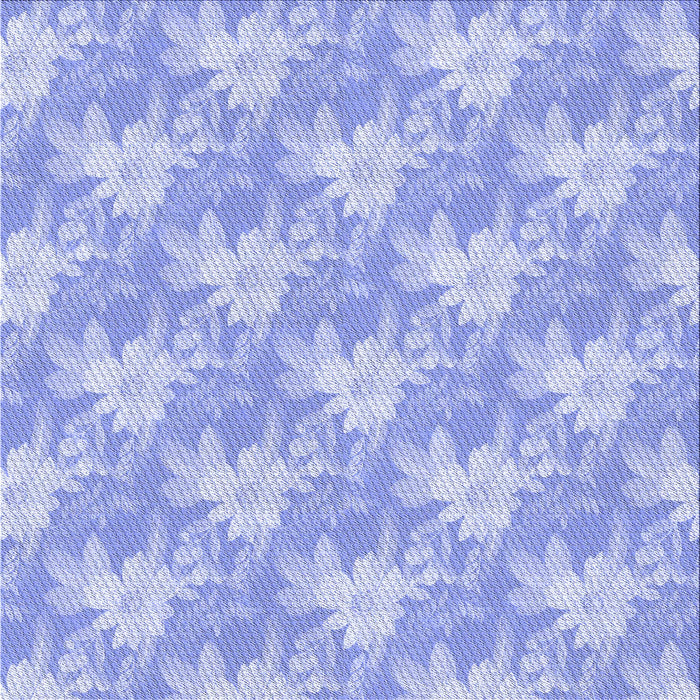 Round Patterned Sky Blue Rug, pat1273blu