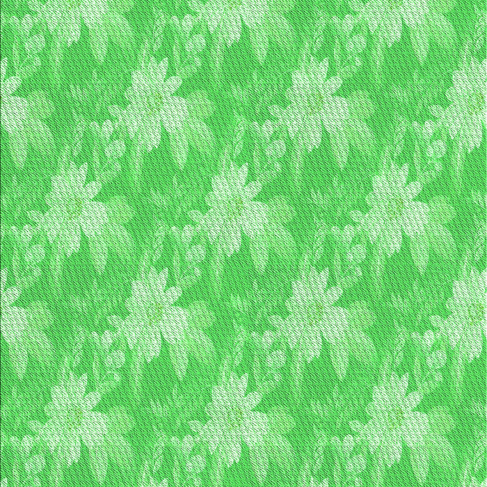 Patterned Neon Green Rug, pat1273grn