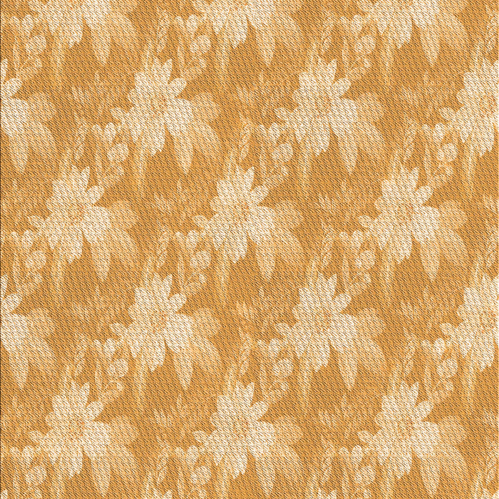 Machine Washable Transitional Chrome Gold Yellow Rug, wshpat1273org