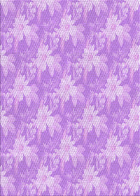 Machine Washable Transitional Purple Rug, wshpat1273pur