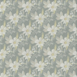 Square Patterned Sage Green Novelty Rug, pat1273