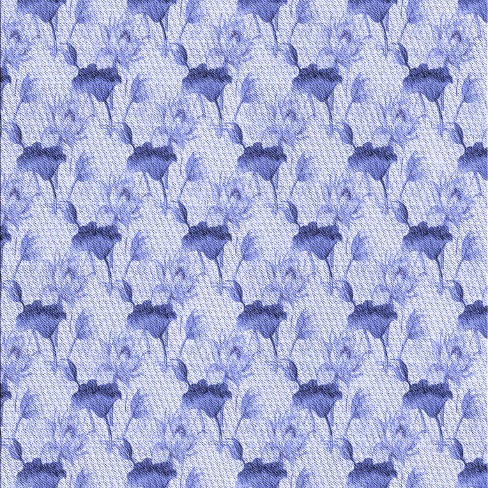 Patterned Blue Rug, pat1274blu