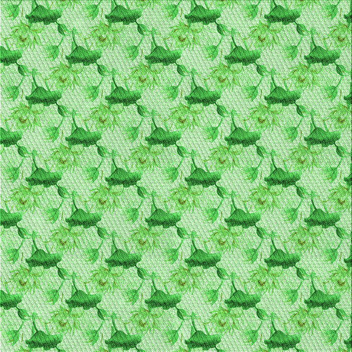 Round Machine Washable Transitional Jade Green Rug, wshpat1274grn