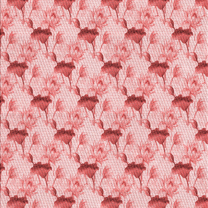 Patterned Red Rug, pat1274rd