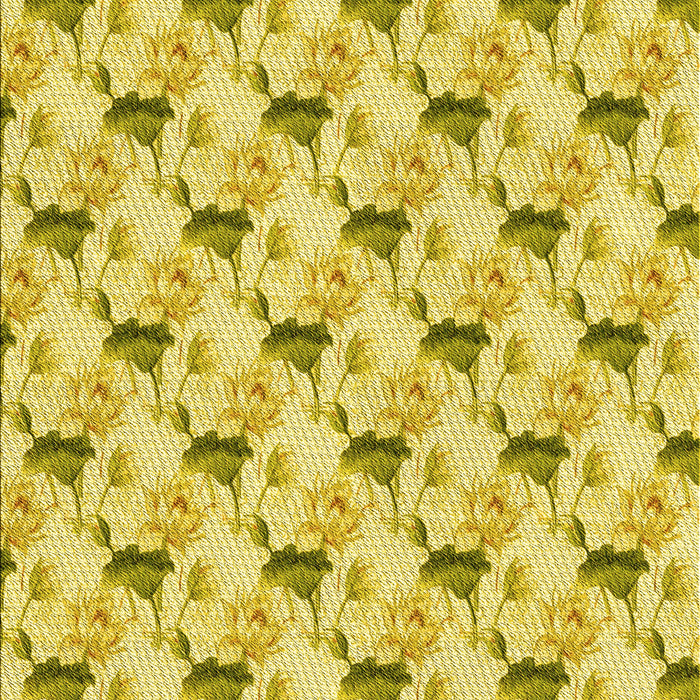 Patterned Caramel Brown Rug, pat1274yw