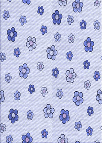 Machine Washable Transitional Lavender Blue Rug, wshpat1275blu