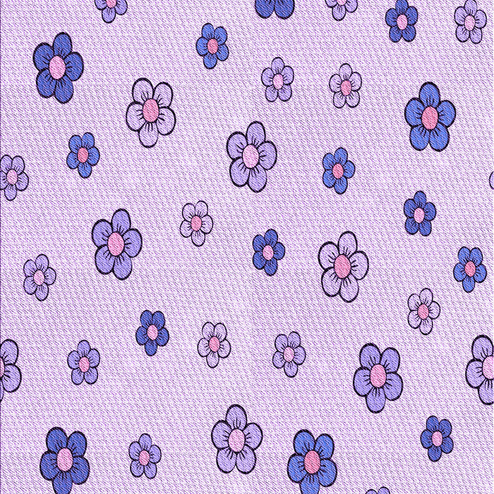 Patterned Lilac Purple Rug, pat1275pur