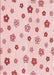 Patterned Light Rose Pink Rug, pat1275rd