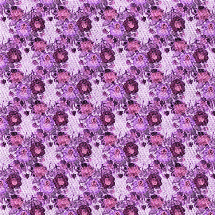 Round Machine Washable Transitional Violet Purple Rug, wshpat1276pur