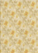 Machine Washable Transitional Sun Yellow Rug, wshpat1277brn