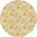 Square Patterned Sun Yellow Rug, pat1277brn