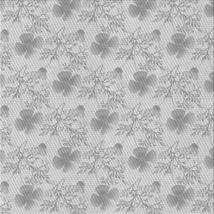 Round Patterned Gunmetal Gray Rug, pat1277gry