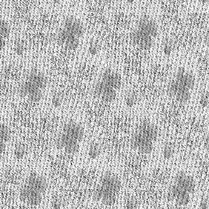 Patterned Gunmetal Gray Rug, pat1277gry