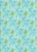 Machine Washable Transitional Medium Turquoise Green Rug, wshpat1277lblu