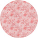 Square Patterned Light Red Pink Rug, pat1277rd