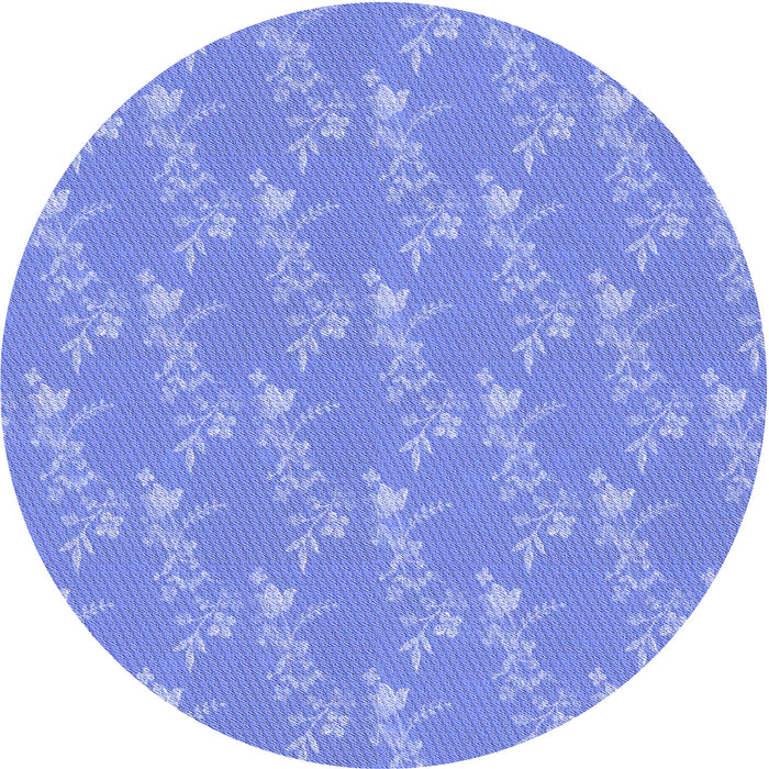 Square Machine Washable Transitional Blue Rug in a Living Room, wshpat1278blu