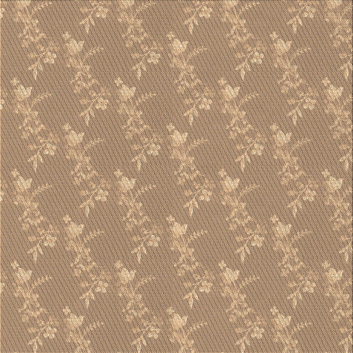 Round Patterned Brown Sand Brown Rug, pat1278brn