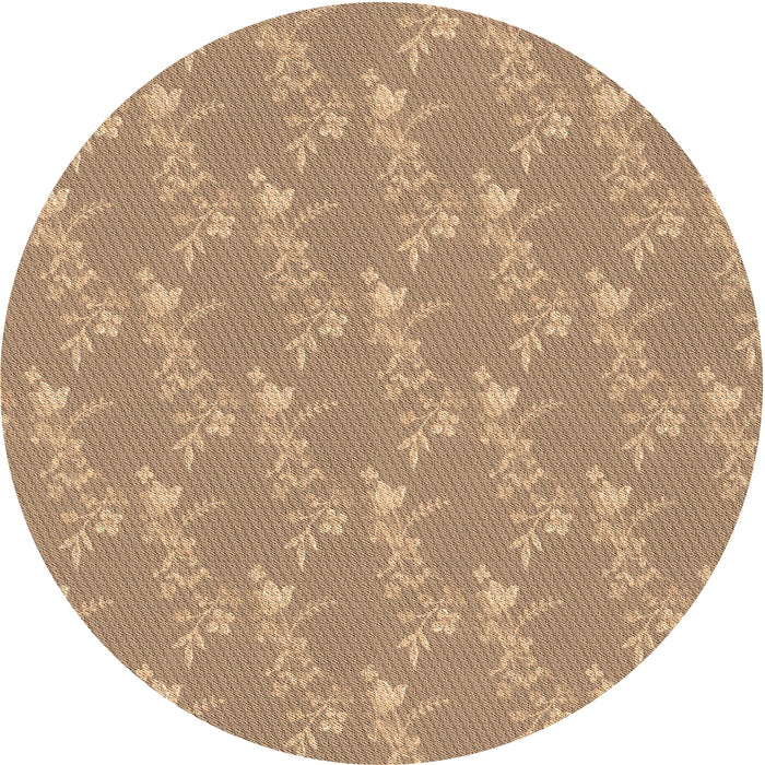 Square Patterned Brown Sand Brown Rug, pat1278brn
