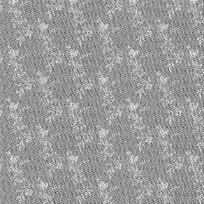 Round Machine Washable Transitional Cloud Gray Rug, wshpat1278gry