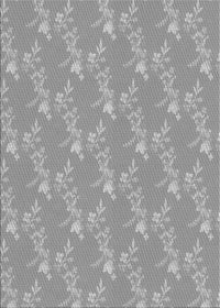 Machine Washable Transitional Cloud Gray Rug, wshpat1278gry