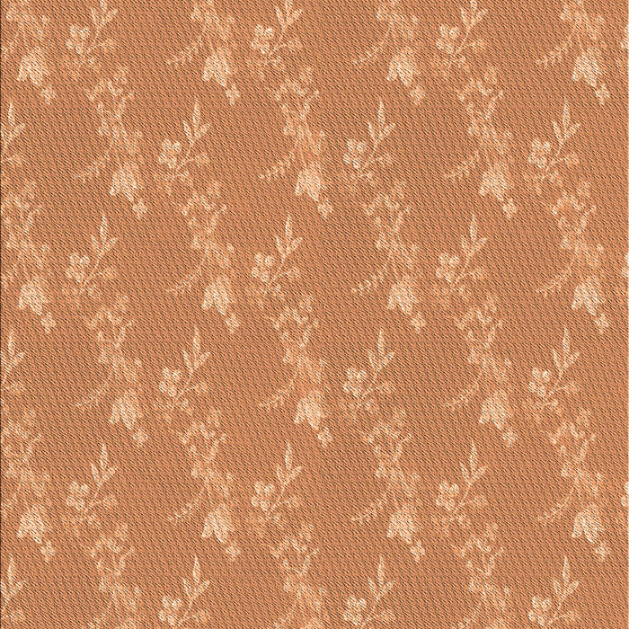 Patterned Orange Rug, pat1278org