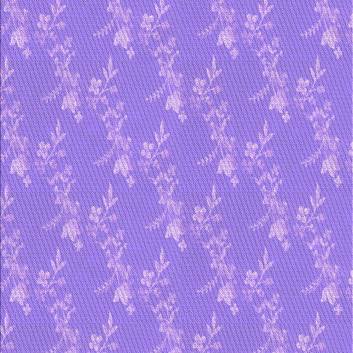 Machine Washable Transitional Purple Rug, wshpat1278pur