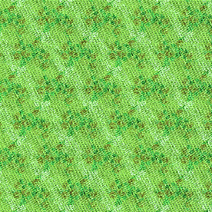 Round Patterned Emerald Green Rug, pat1279grn