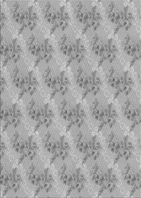 Machine Washable Transitional Gray Rug, wshpat1279gry