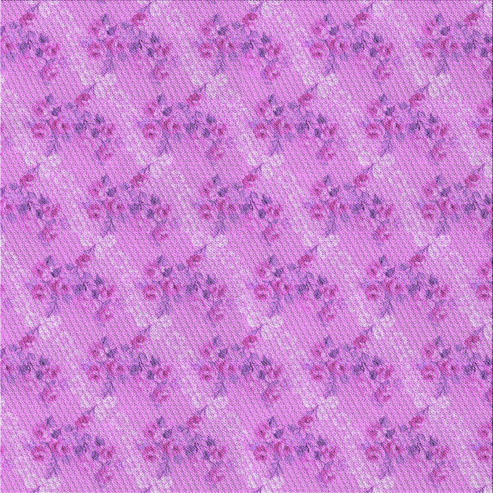 Round Patterned Violet Purple Rug, pat1279pur