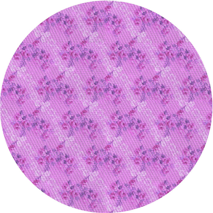 Square Patterned Violet Purple Rug, pat1279pur