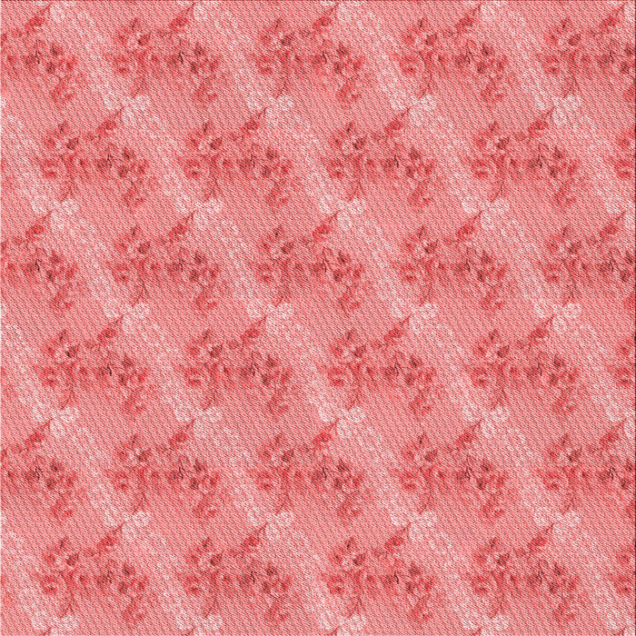 Round Machine Washable Transitional Light Coral Pink Rug, wshpat1279rd