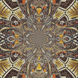 Sideview of Machine Washable Transitional Light French Beige Brown Rug, wshpat127