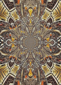 Machine Washable Transitional Light French Beige Brown Rug, wshpat127