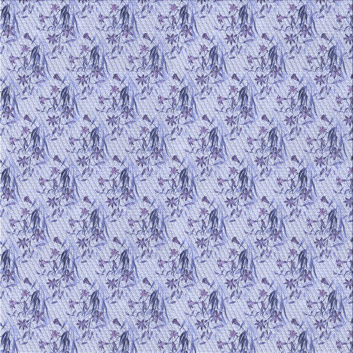 Round Patterned Periwinkle Purple Rug, pat1281blu