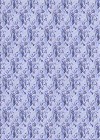 Machine Washable Transitional Periwinkle Purple Rug, wshpat1281blu